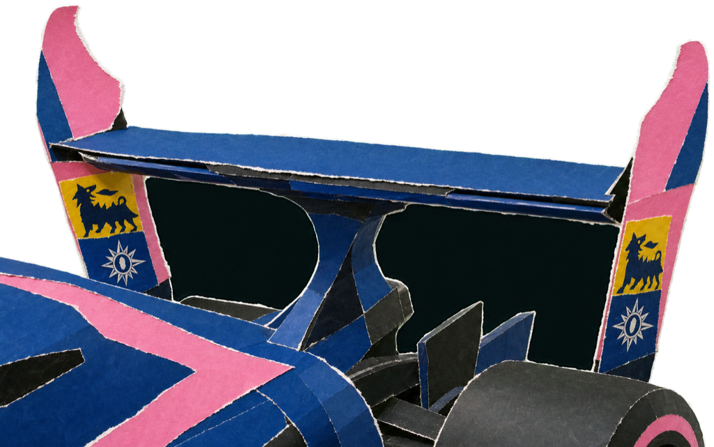 Alpine's contrarian active rear wing flattens by dropping its trailing edge — the reverse of everyone else's DRS-style flap.