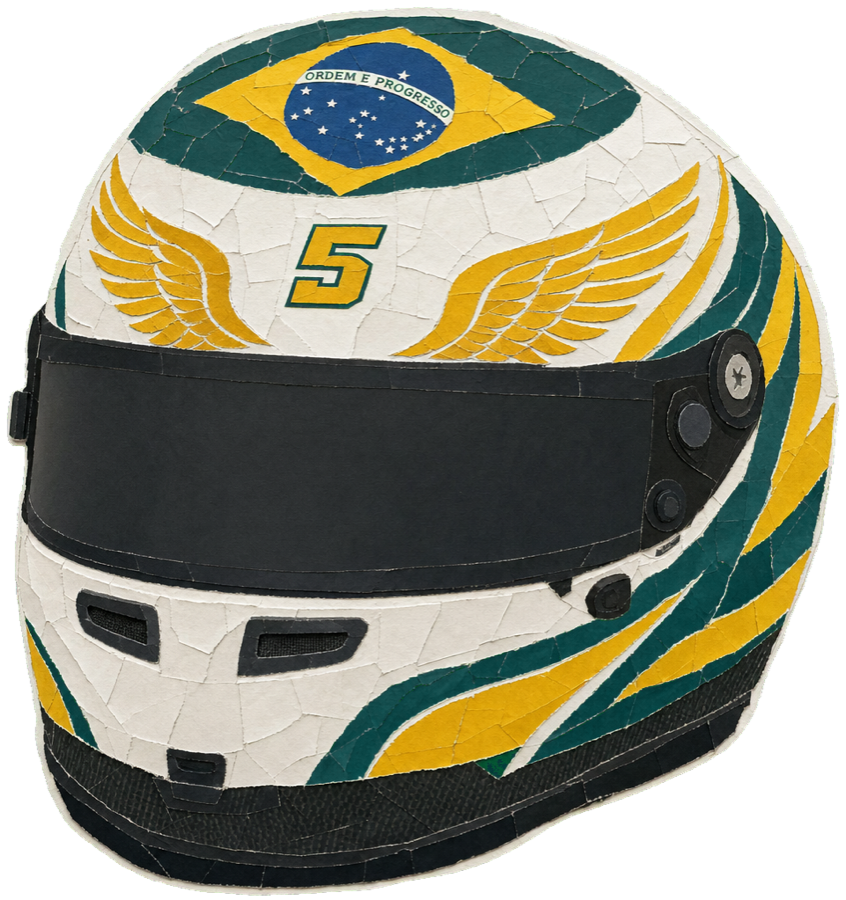 Gabriel BORTOLETO — 2026 racing helmet