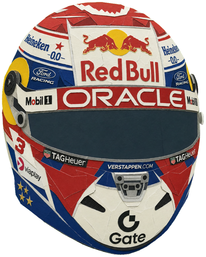Max VERSTAPPEN — 2026 racing helmet