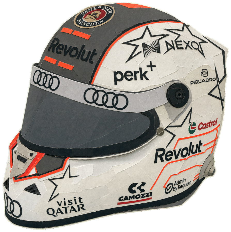Nico HULKENBERG — 2026 racing helmet