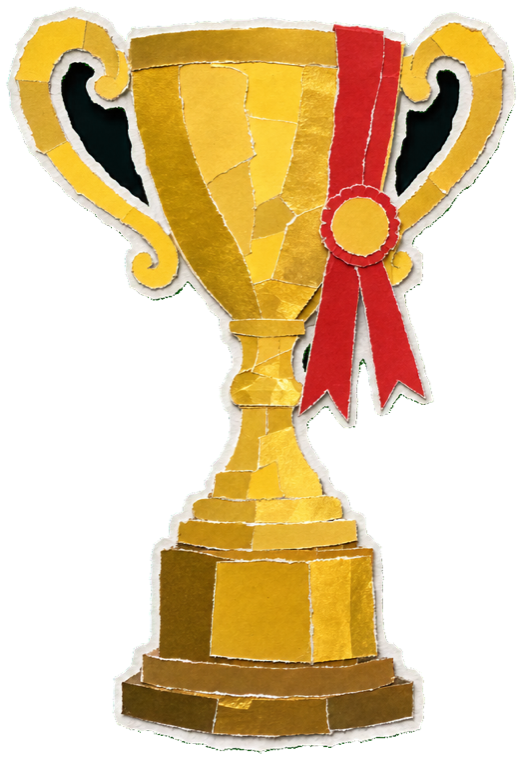 A polished winner's trophy for the Chinese Grand Prix