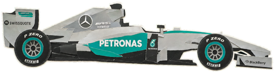 2014 Mercedes F1 W05 Hybrid
