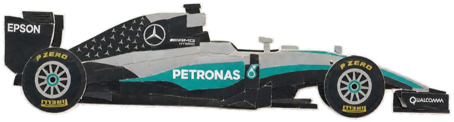 2016 Mercedes F1 W07 Hybrid